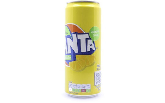 Fanta Лимонада с Газировка в Кутия 330мл