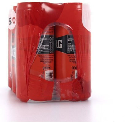 Tuborg Σόδα με Ανθρακικό σε Κουτί 6x330ml