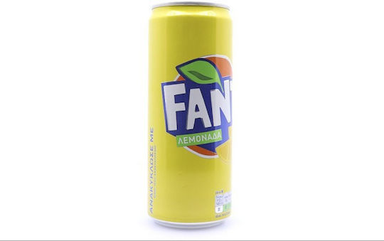 Fanta Λεμονάδα με Ανθρακικό σε Κουτί 4x330ml