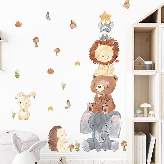Sipo Autocolant Decorativ pentru Copii Perete 90x30buc