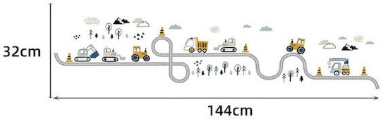 Sipo Детска стикерна за стена Стена 90бр