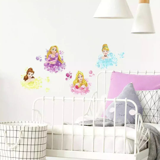 RoomMates Decor Παιδικό Διακοσμητικό Αυτοκόλλητο Τοίχου Disney Princess Floral