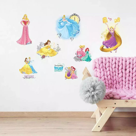 RoomMates Decor Παιδικό Διακοσμητικό Αυτοκόλλητο Τοίχου Decotek Princess