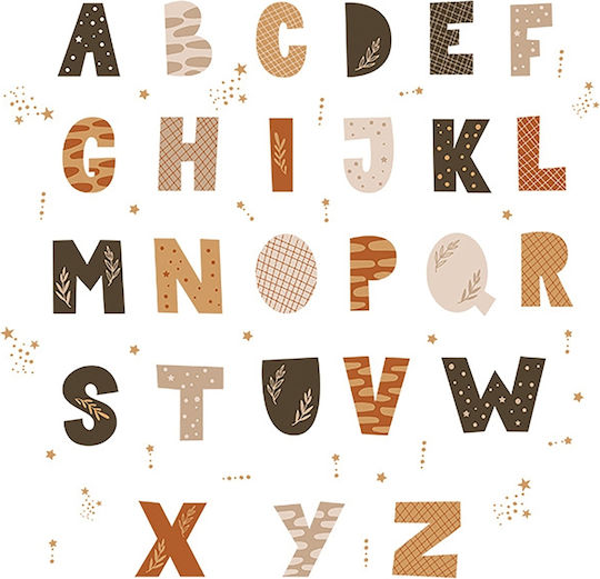 Sipo Autocolant Decorativ pentru Copii Perete 70x73buc