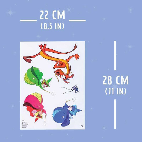 Paladone Kinder Wandsticker Wand Classic Character