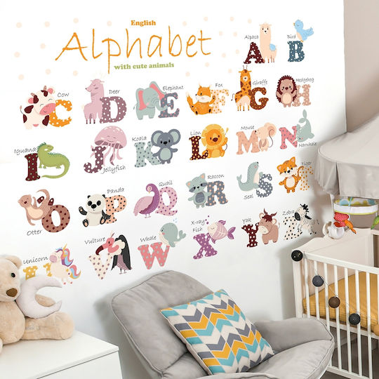 Sipo Autocolant Decorativ pentru Copii Perete 90x60buc