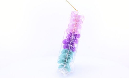 TnS Clothespins made of Plastic 24pcs Multicolour