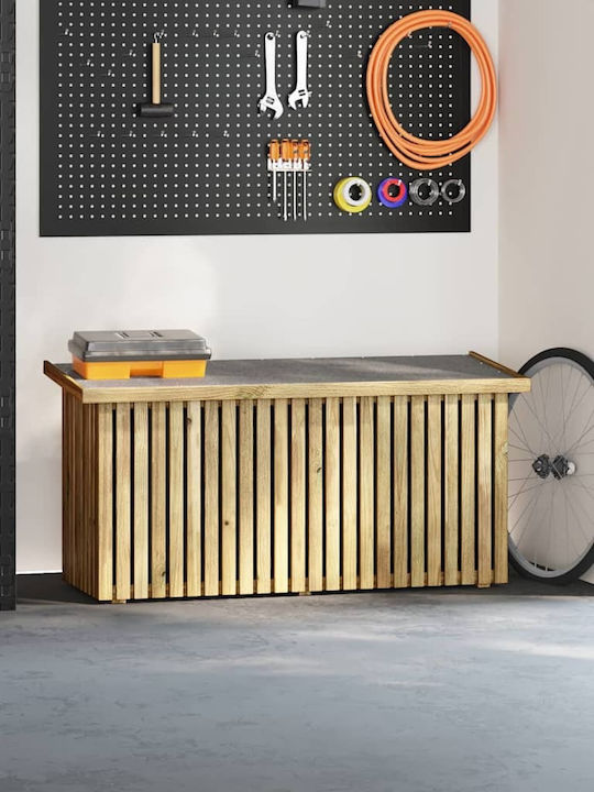 vidaXL Διακοσμητικό Κουτί Ξύλινο 119x44x58.5cm