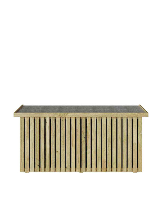 vidaXL Διακοσμητικό Κουτί Ξύλινο 119x44x58.5cm