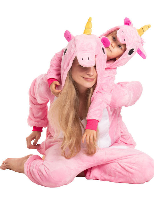 Παιδική Πιτζάμα Ολόσωμη Pink