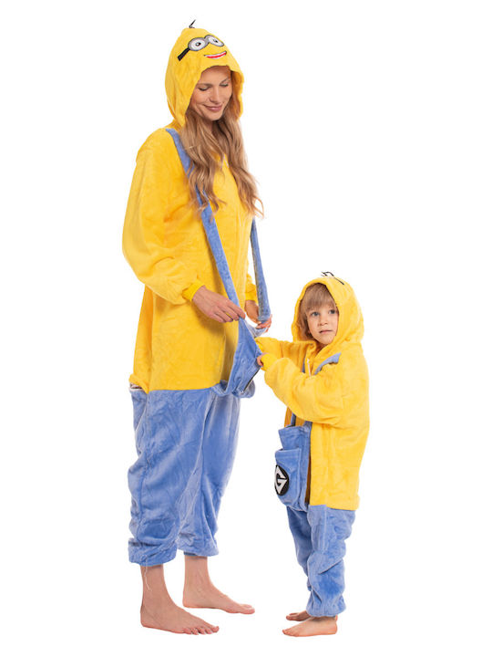 Παιδική Πιτζάμα Ολόσωμη Yellow