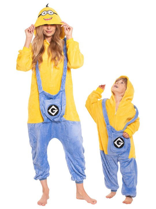 Παιδική Πιτζάμα Ολόσωμη Yellow