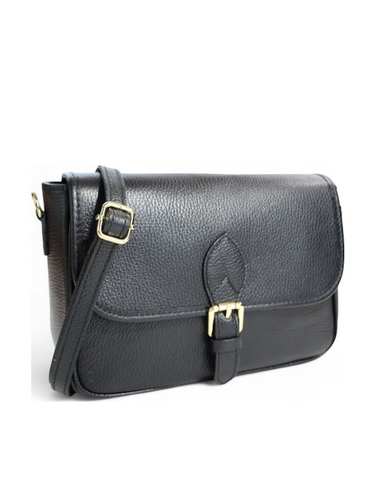 Leather Women's Bag Crossbody Black