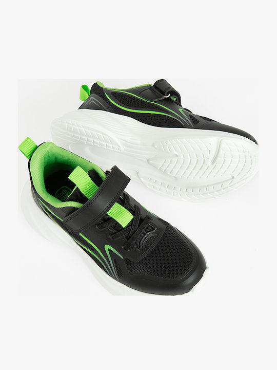 Παιδικά Sneakers με Σκρατς Μαύρα