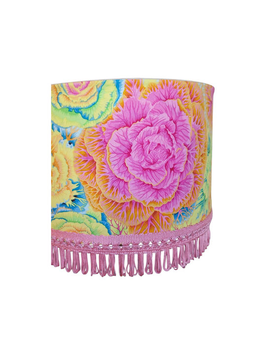 Oxygen Kids Single Ceiling Light E27 Pink 35x20cm