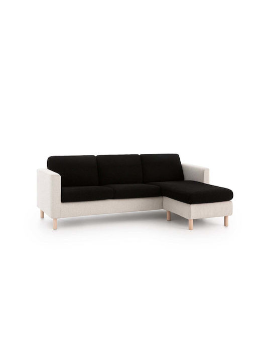 Sofazip Husă Elastică Canapea cu trei locuri Negru 185εκ. 1buc SZCUSHNEGRU
