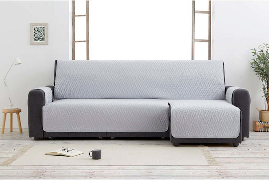 Sofazip Wasserdicht Elastische Abdeckung für Ecksofa Brown 280εκ. 1Stück SZMATIMPCS280MARO