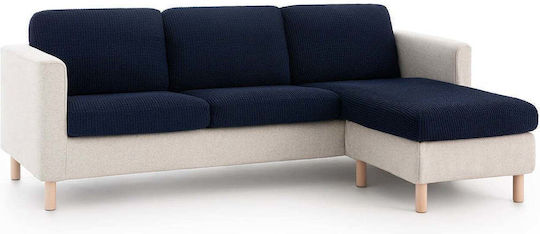 Sofazip Husă Elastică Canapea cu două locuri Navy Blue 95εκ. 1buc SZCUSHBLEUM