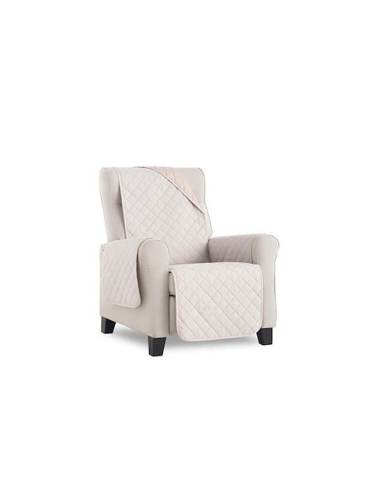 Sofazip Elastic Cover for Five-Seater Sofa Ivory-beige 240εκ. 1pcs SZMATIVBE