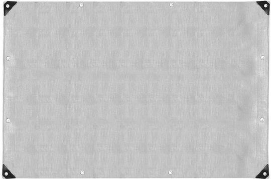 Prelată Laminată Impermeabilă Din Polietilenă 210g/m2 4x5m Gri