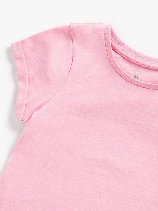Kinderhemd Kurzarm Rosa
