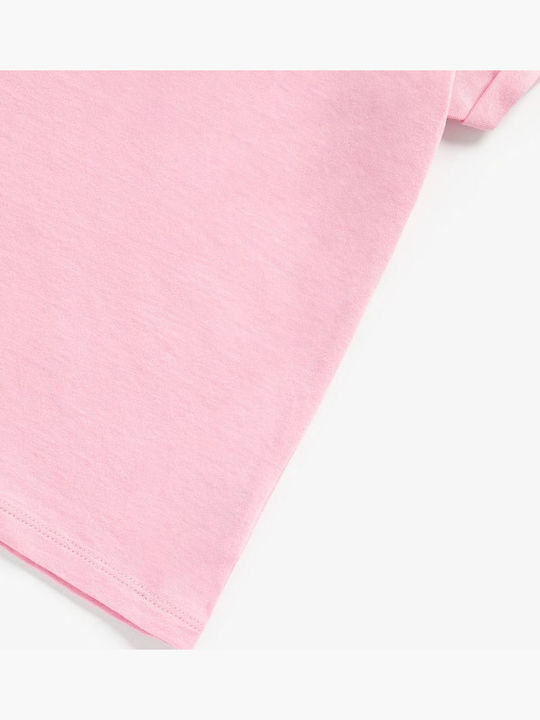 Kinderhemd Kurzarm Rosa