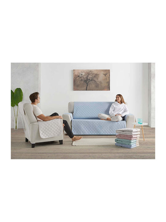 Sofazip Elastic Cover for Two Seater Sofa Pink 110εκ. 1pcs SZMATROZBEJ