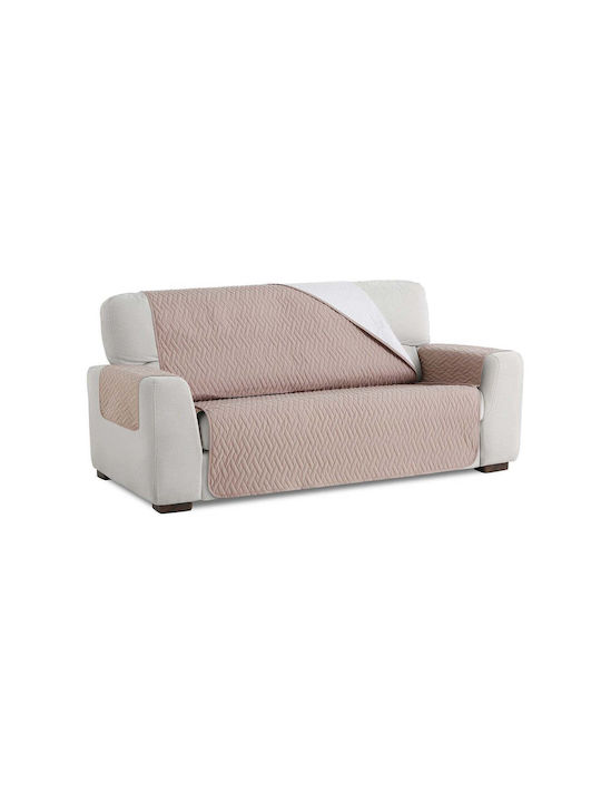 Sofazip Impermeabil Husă Elastică Canapea cu trei locuri Cappuccino 160εκ. 1buc SZMATIMPCAPP
