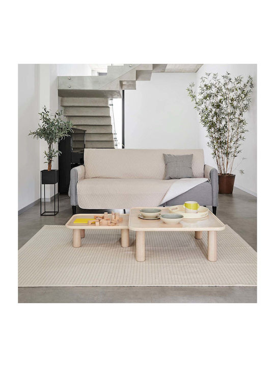 Sofazip Wasserdicht Elastische Abdeckung für Fünfsitzer-Sofa Beige 240εκ. 1Stück SZMATIMPPLUSBEJ