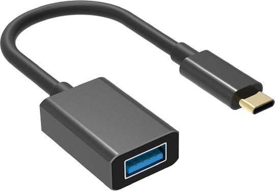 Bigben Connected Usb-C 3.0 Zu Usb-A 3.0 Konverter 15cm Schwarze