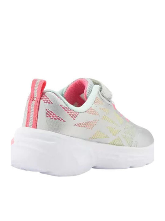 Παιδικά Sneakers με Σκρατς & Φωτάκια Ασημί