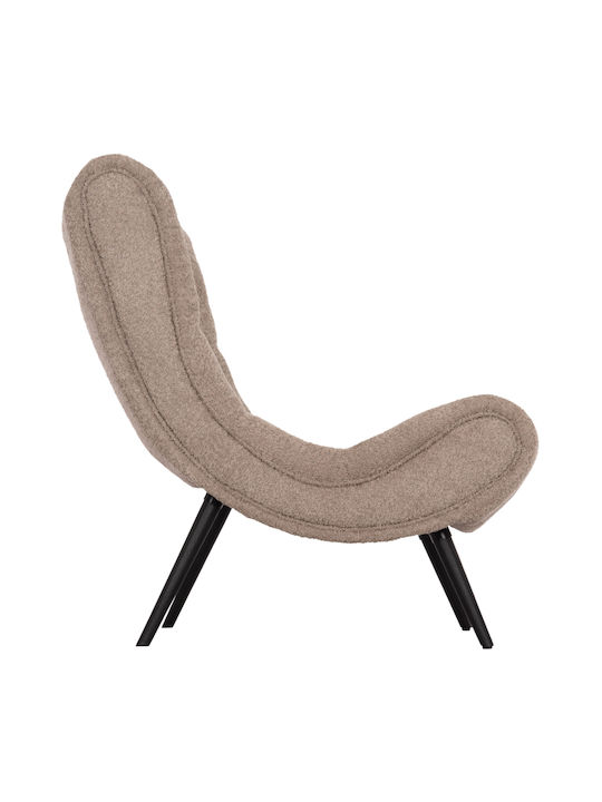 Brym Sessel Dark Beige 80x95x95cm