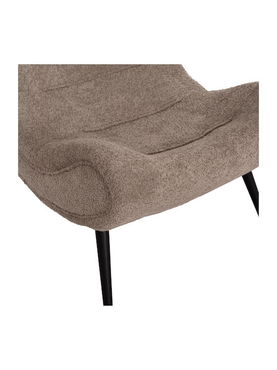 Brym Sessel Dark Beige 80x95x95cm
