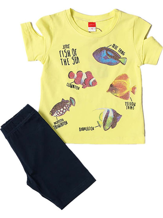 Joyce Kids Set with Yellow Leggings 2 Pieces