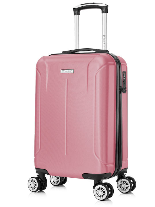 Quasar Copii Valiză de Călătorie Dură Powder Pink cu 4 roți