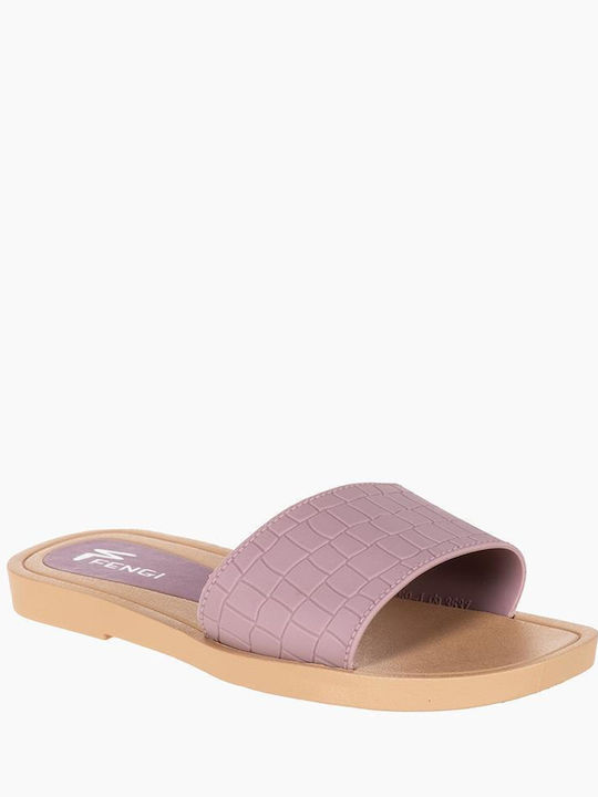 Slides σε Μωβ Χρώμα