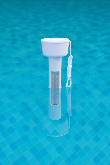 Poolthermometer Weiß
