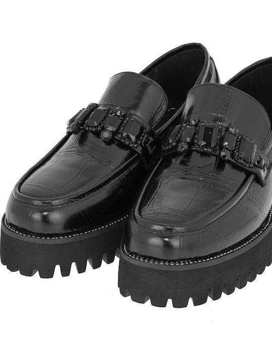 Γυναικεία Loafers σε Μαύρο Χρώμα
