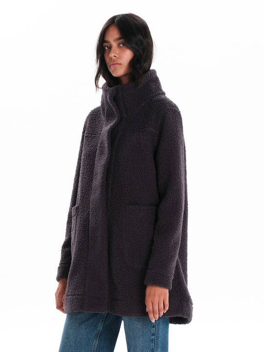 Women's Lifestyle Jacket for Winter Black