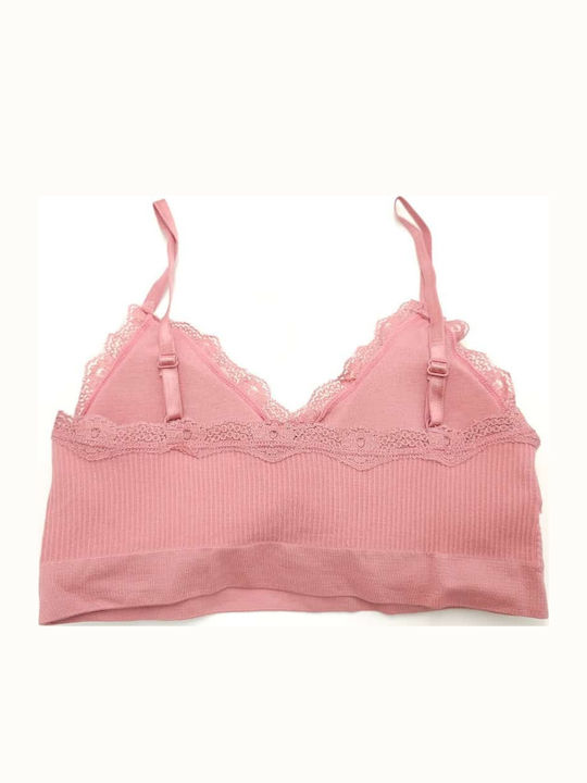 Femei Sutien sport Pink cu Căptușeală detașabilă