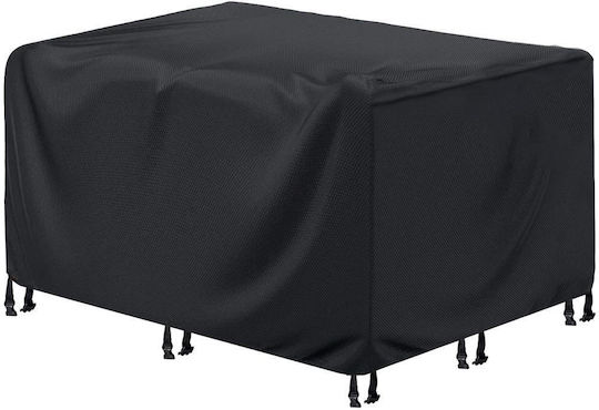 Impermeabil Protecție Capac Canapea 180x120x74buc în Culoare Negru 1buc
