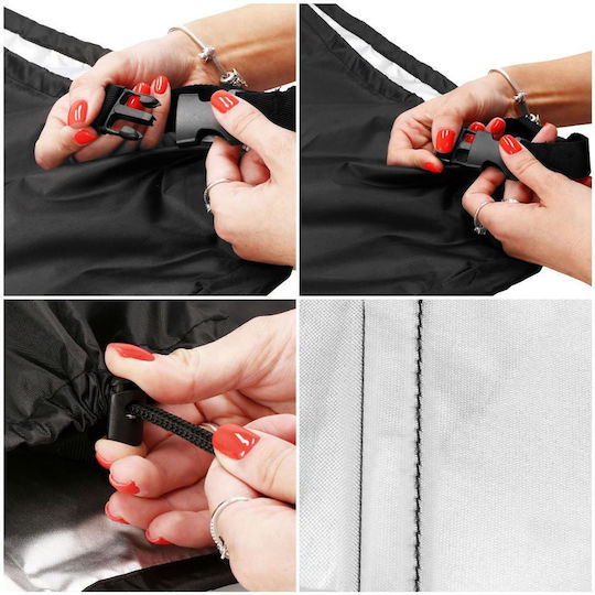Impermeabil Protecție Capac Canapea 152x104x71buc în Culoare Negru 1buc