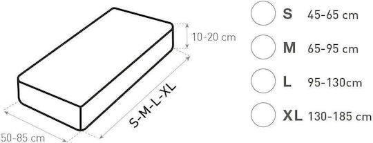 Sofazip Ελαστικό Κάλυμμα Σκαμπό 65cm Sofazip Ελαστικό Κάλυμμα Σκαμπό 65cm