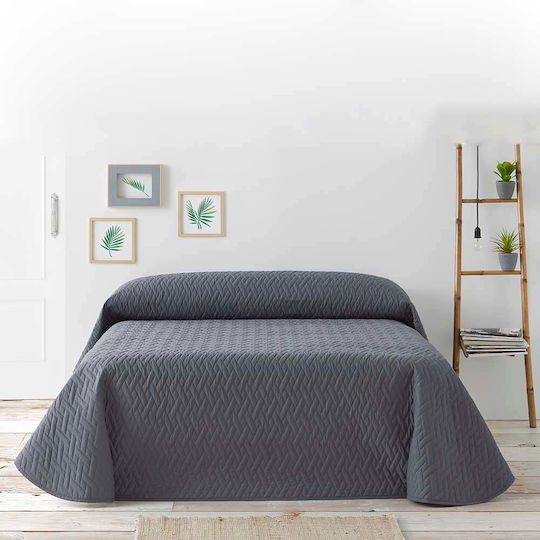 Sofazip Tagesdecke King Size Brown 270x270cm