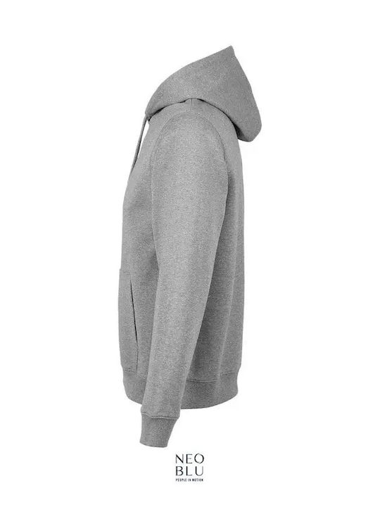 Neoblu Werbe-Hoodie Grey Melange