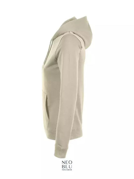 Neoblu Femeiesc Hanorac Promotional Mânecă Lungă Dusty Beige