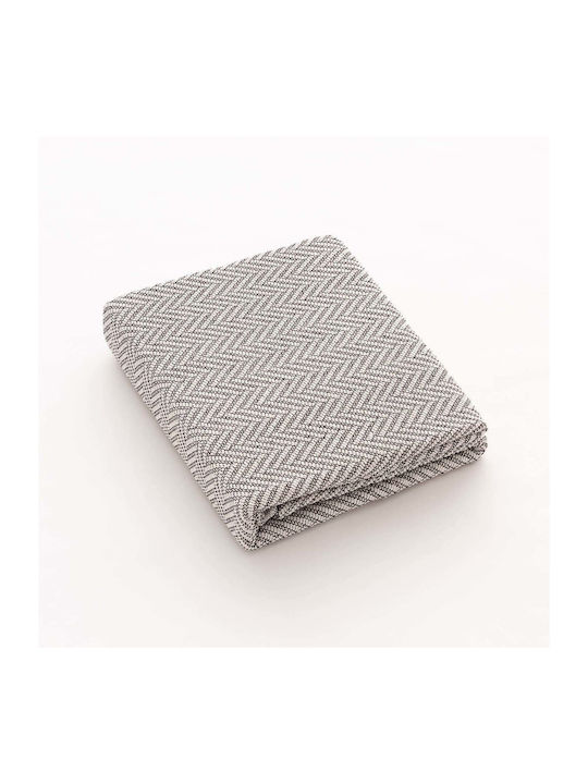 Sofazip Cuvertură Pentru Canapea 2 Locuri 180x260cm Maro Deschis