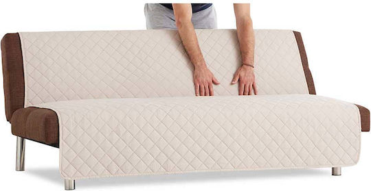 Sofazip Elastische Abdeckung für Vier-Sitzer-Sofa Dark Gray-light Gray 200εκ. 1Stück SZMATFBGRIINCDESC