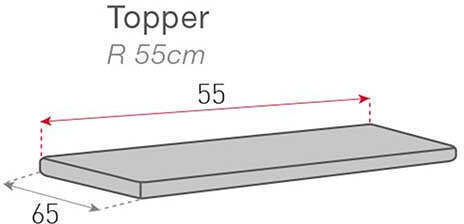 Sofazip Wasserdicht Elastische Abdeckung für Zweisitziges Sofa Weiß 110εκ. 1Stück SZTOPZAZU
