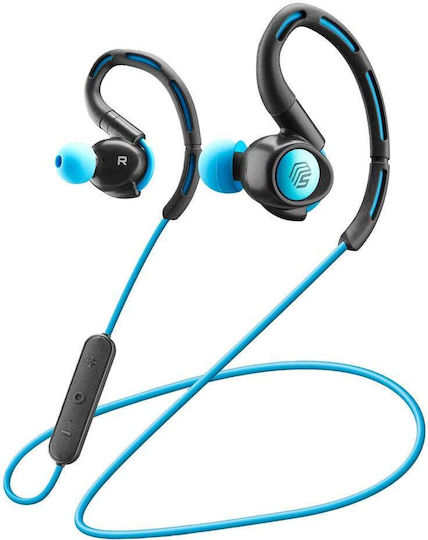 Cellular Line Athlety In-ear Bluetooth Handsfree Earphones with Sweat Resistance Blue